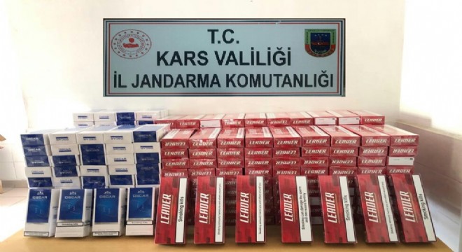 2 bin 800 paket kaçak sigara ele geçirildi 